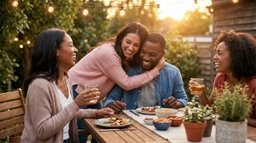 Happy Social Hour highlight background